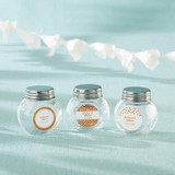 Personalized Mini Glass Favor Jars - Little Princess (Set of 12)