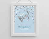 Personalized Poster (18x24) - It's a Boy!