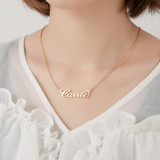 JOSEOD Carrie Style Name Necklace