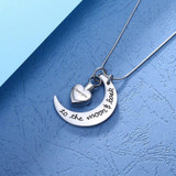 JOSEOD Custom Stainless Steel Memorial Necklace