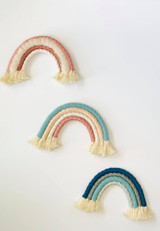 Macrame Rainbow Home Decor