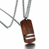 Rosewood TAG Men's Dog Tag Necklace