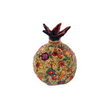 Pomegranate - Paper Mache - Small  - Natural