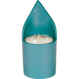 Memorial Candle Holder + Candle - Turquoise