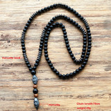 Carver Hematite Necklace