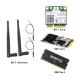 RAM-SSD-WIFI model parts for Mini PC