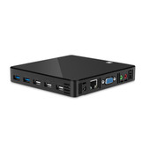Mini PC | Computer Intel Pentium 2117U | Windows 10 Computer PC | 4GB RAM 60GB SSD | 300Mbps WiFi 1000Mbps LAN | HDMI VGA 5*USB TV Box | Nettop PC