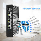 DIGITBLUE® Mini PC | Fanless Intel Celeron J1900 J1800 Processor | 4x Intel Gigabit Ethernet Firewall Appliance Router | Windows Mini PC Barebone
