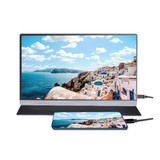 DIGITBLUE® 15.6" inch 4K Touch Monitor | Portable Gaming Monitor | 2* USB type-C + HDMI HDR IPS Screen LCD Display | for Ps4 Gaming Huawei Phone Laptop Computer