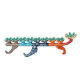 Hanukkah Menorah - Hand Painted - Flowers