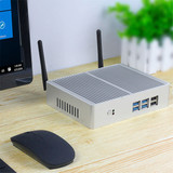 DIGITBLUE® Fanless Mini PC | Windows 10 Mini Desktop Computer | Intel Core i7 7200U i3 7100U 6100U i5 | 4K HTPC Nettop PC | HDMI VGA WiFi