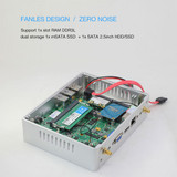 DIGITBLUE® Fanless Mini PC | Windows 10 Mini Desktop Computer | Intel Core i7 7200U i3 7100U 6100U i5 | 4K HTPC Nettop PC | HDMI VGA WiFi