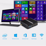 DIGITBLUE® Fanless Mini Computer | Windows 10 | Dual WIFI | Intel Celeron J1900 J1800 N2810 3805U | HDMI 4K | Gigabit Ethernet 2x RS232 Ports | 4x USB