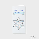 Bar Mitzvah Wallet Card