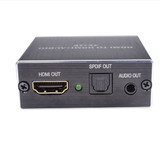 DIGITBLUE® 4K x 2K HDMI Audio Extractor | Optical TOSLINK SPDIF | 3.5mm Stereo Audio Converter | HDMI Audio Splitter (F-0,C-1,O-1)