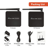 DIGITBLUE Wireless HDMI Video Extender | TV HDMI Transmitter Receiver | IR WiFi Antenna Extender Kit | 100m