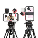 DIGITBLUE Pro Smartphone Video U-Rig | 3 Shoe Mounts Filmmaking Case | Handheld Phone Video Stabilizer | Grip Tripod Mount Stand
