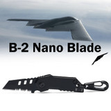 B-2 Bomber Nano Blade Utility Pocket Knife