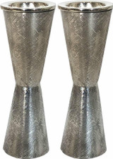 Candle Holders Antique Etching