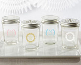 Personalized Printed Glass Mason Jar - Cheery and Chic (Set of 12)