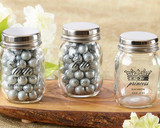 Personalized Printed Mini Mason Jar - Little Princess (Set of 12)