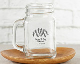 Personalized 16 oz. Pint Glass - Wedding