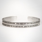 Open Bracelet, Cuff Bracelet, Silver Bracelet