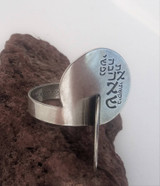 Jewish Ring, Statement Ring,  Silver Plated Jewish Ring, Statement Ring,  Silver Plated