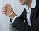 Leather Bracelet, Men Leather Bracelet, Engraved