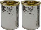 Candle Holders Hammered