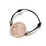 Tree Of Life Adjustable Cord Charm Bracelet