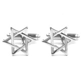 Magen David Star of David Cuff Links