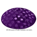 Embossed Suede Kippahs Blind Embossed Suede Kippot