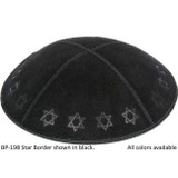 Embossed Suede Kippahs Blind Embossed Suede Kippot