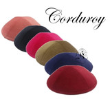 Deluxe Corduroy Kippot & Kippahs