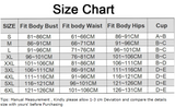 Women Push Up Tankini Swimsuit