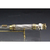 Candle Lighter - Silver & Brass
