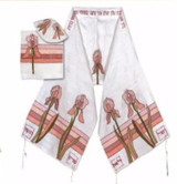 Wild Silk Talit Designs 3 Pc Feminine Tallit Set