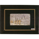 Western Wall Kotel Desk Sculpture In Silver