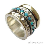 Unusual Design In Turquoise Stone