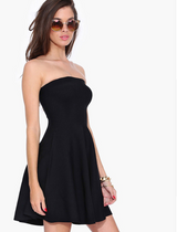 Women Summer Strapless Dress