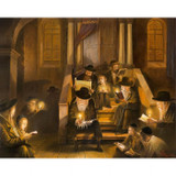 9th Of Av Mourning Art On Canvas