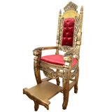 Elijah Circumcision Crown Chair - Kiseh Eliyahu Elijah Circumcision Crown Chair - Kiseh Eliyahu