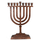 Copper Bronze Kotel Menorah