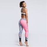 Women Letter Print Leggings
