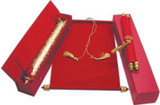Royal Velvet Scroll Invitations in Colors. Case & Box Set 12 x 8.5"