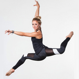 Women Sexy Mesh Splice Leggings