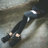 Women Sexy Mesh Splice Leggings