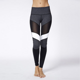 Women Sexy Mesh Splice Leggings