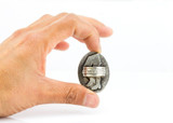 Infinity Sign Medallion Clock Ring - Be Infinite